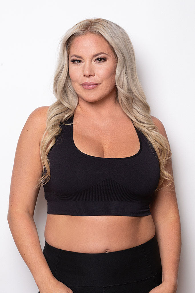 Breast Whisperer Bra Curve in Black Front